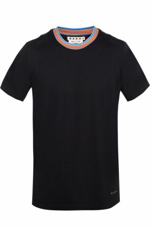 T-shirt with embroidered logo, zdjęcie 1 T-shirt with embroidered logo od Marni